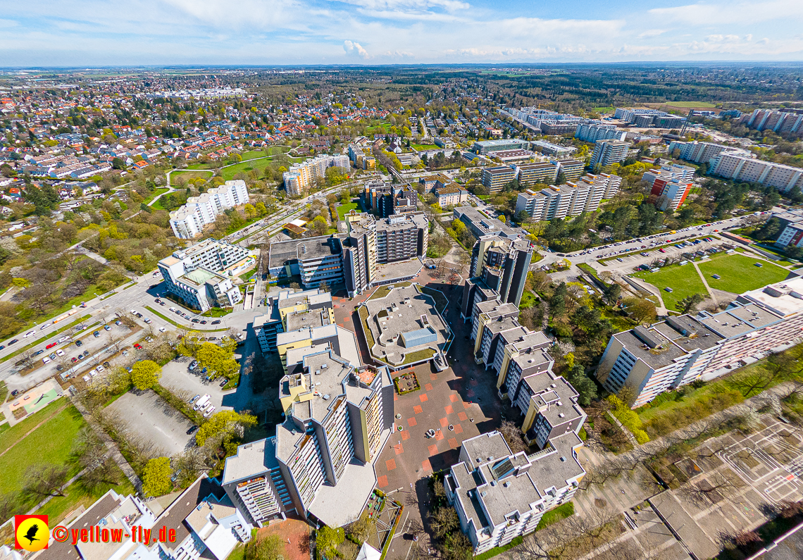 21.04.2023 - Marx-Zentrum und Umgebunbg in Neuperlach